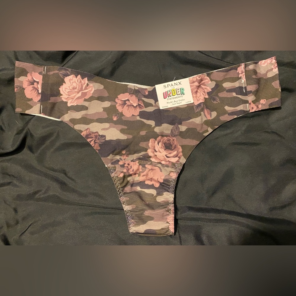 NWT Spanx Under Statements Thong